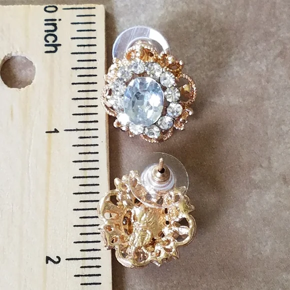 Crystal earrings - Picture 2 of 2